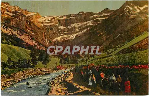 Cartes postales Gavarnie Le Cirque et le Gave