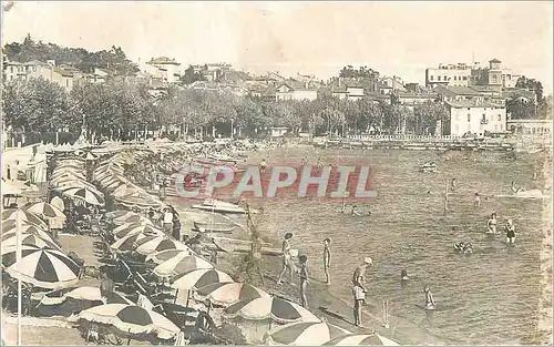 Cartes postales moderne Sainte Maxime La Plage la promenade et la ville