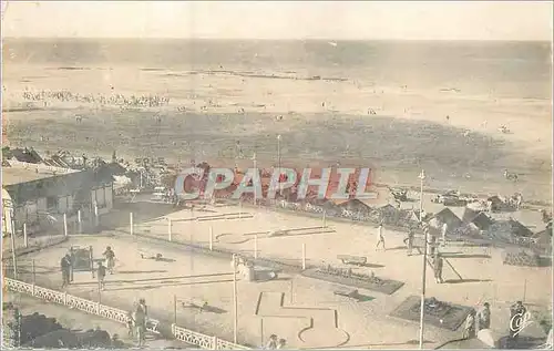 Moderne Karte Luc sur Mer Golf miniature et la Plage