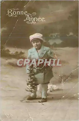 Cartes postales Bonne Annee Enfant