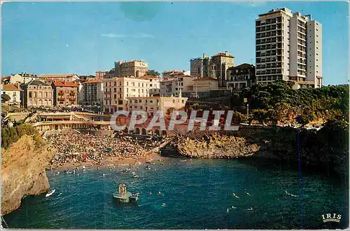 Moderne Karte Biarritz B Pyr Le Port Vieux