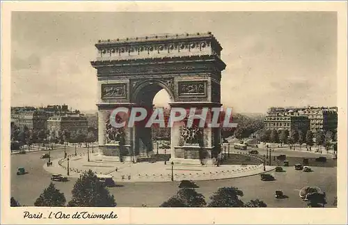 Cartes postales Paris L Arc de Triomphe