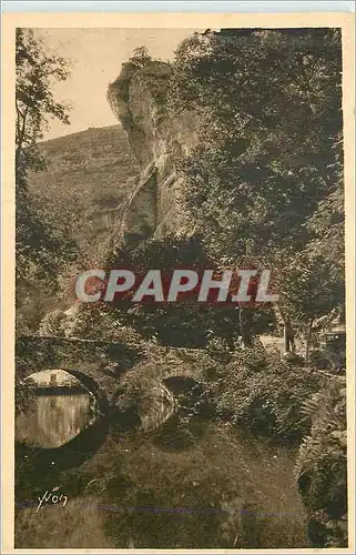 Ansichtskarte AK La Douce France Gorges du Tarn Vue prise du Chateau de la Caze Lozere