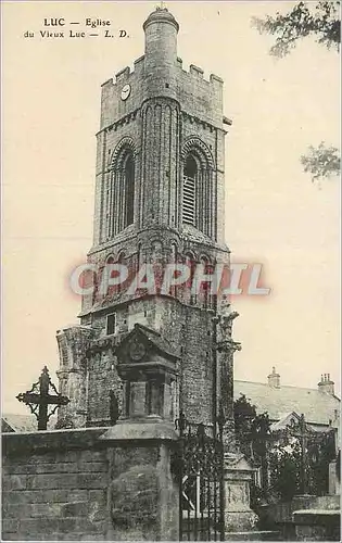 Cartes postales Luc Eglise du Vieux Luc