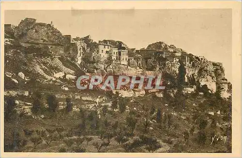 Cartes postales Les Baux B du R Vue panoramique du Village