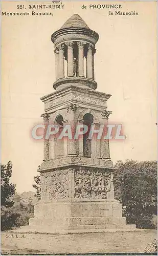 Ansichtskarte AK Saint Remy de Provence Monuments Romains de Mausolee