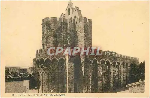 Cartes postales Eglise des Stes Maries de la Mer