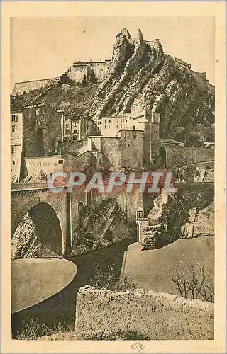 Ansichtskarte AK Les Alpes Pittoresques Sisteron La Gardette de nos jours