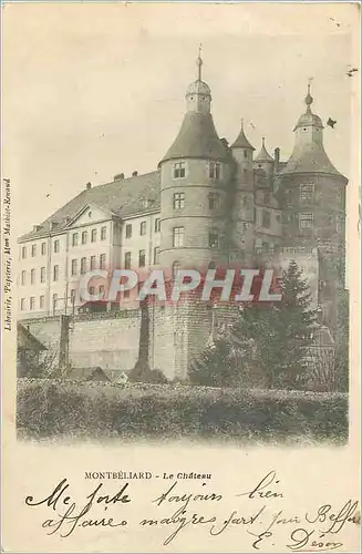 Cartes postales Montbeliard Le Chateau