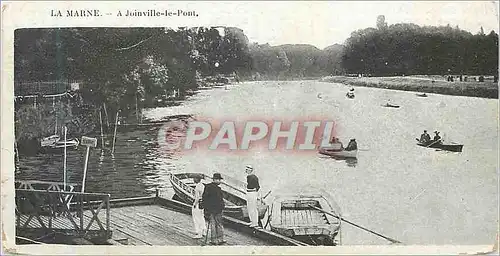 Cartes postales La Marne A Joinville le Pont