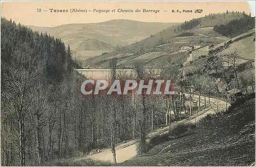 Cartes postales Tarare Rhone Paysage et Chemin du Barrage