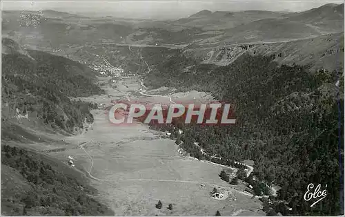 Moderne Karte Puy de Sancy pres le Mont Dore Puy de Dome Vue generale depuis le Suney Au fond le Mont Dore