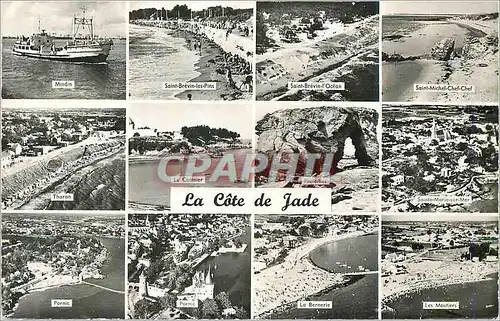 Moderne Karte La Cote de Jade Mindin Saint Brevin les Pins Saint Michel Chef Chef