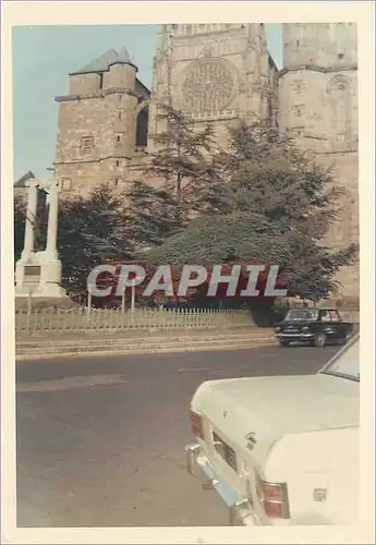 Photo Rodez la cathedrale 1967