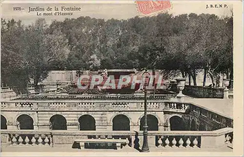 Cartes postales moderne Jardins de la Fontaine Le mont d Haussez