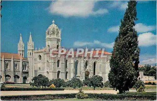 Cartes postales moderne Cores de Portugal Lisbonne Monatere des Hieronymites