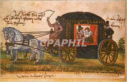 Cartes postales moderne Artist Unknown King Frederick and Queen Elizabeth of Bohemia Scottish National Portrait Gallery