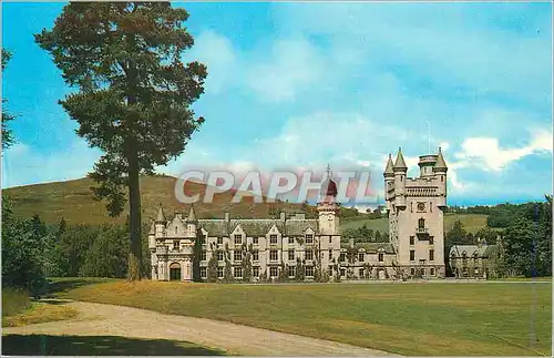 Moderne Karte Balmoral Castle Royal Deeside