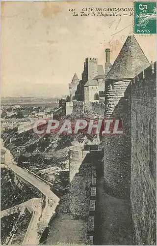 Cartes postales Cite d Carcassonne La Tour de l Inquisition