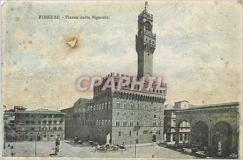 Cartes postales Firenze Piazza della Signeria