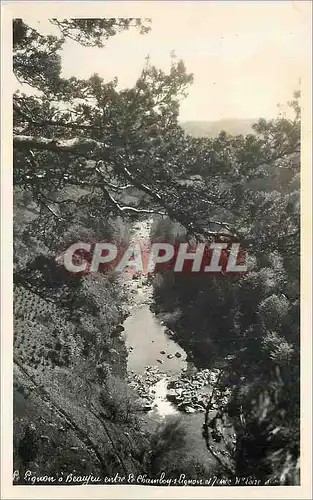 Cartes postales moderne Le Lignon a Beaujeu entre le Chamboy Lignose
