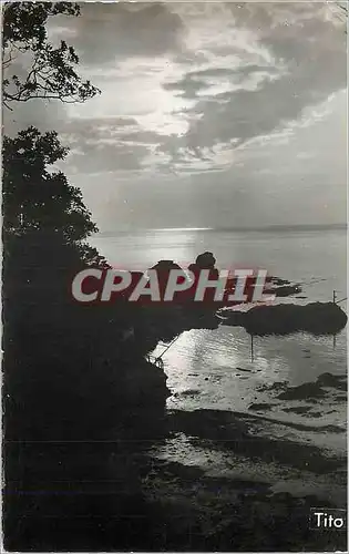 Cartes postales moderne Saint Georges de Didonne Les Rochers de Vallieres Contre jour