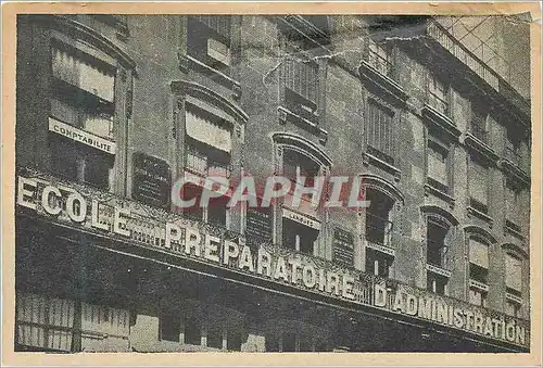 Ansichtskarte AK Ecole Preparatoire d Administration Rue des Petits Champs Paris