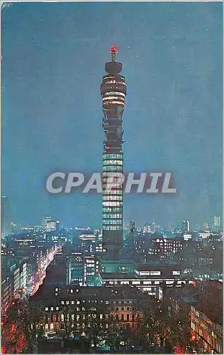 Cartes postales moderne The Post Office Tower by Night London