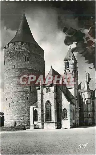 Moderne Karte Chateaudun E et L Le Chateau Le Donjon et la Chapelle