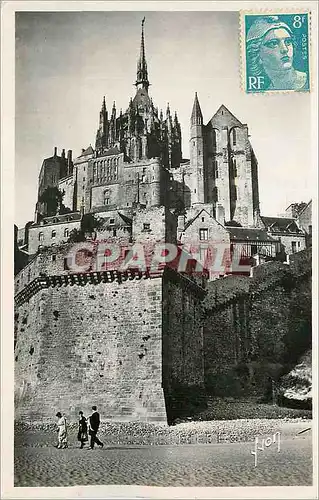 Cartes postales moderne Mont Saint Michel Manche La Tour du Nord et la Marveille