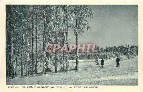 Cartes postales Ballon d Alsace Effet de Niege