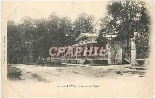 Cartes postales Barbizon Hotel de la Foret