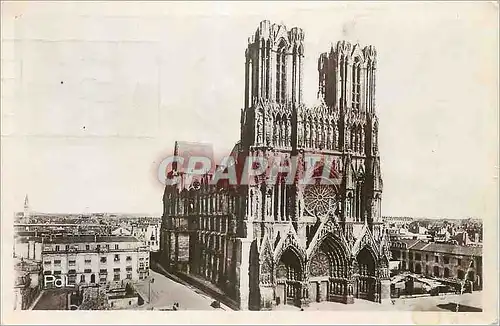 Cartes postales moderne Le Ville Renaissance Reims La Cathedrale