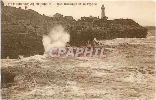Cartes postales St Georges de Didonne Les Rochers et le Phare
