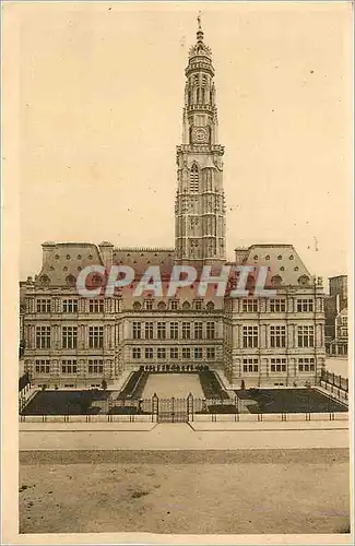 Cartes postales Arras Hotel de Ville et Beffroi Facade posterieure