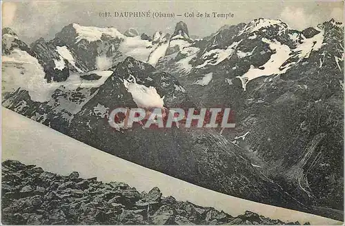 Cartes postales Dauphine Oisans Col de la Temple