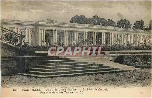 Ansichtskarte AK Versailles Palais du Grand Trianon Le Peristyle Cenral