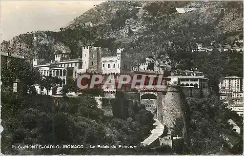 Cartes postales moderne Monte Carlo Monaco Le Palais du Prince
