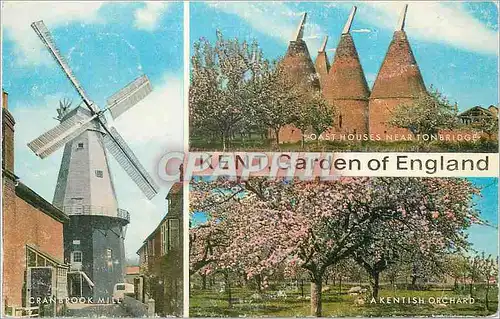Cartes postales moderne Kent Garden of England Moulin