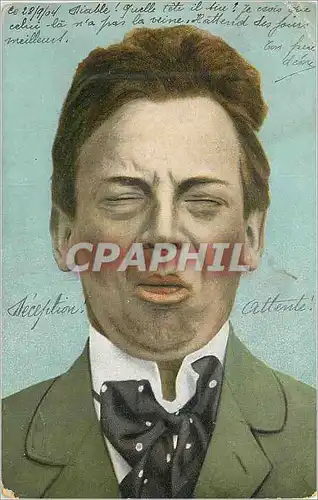 Cartes postales Deception Attente