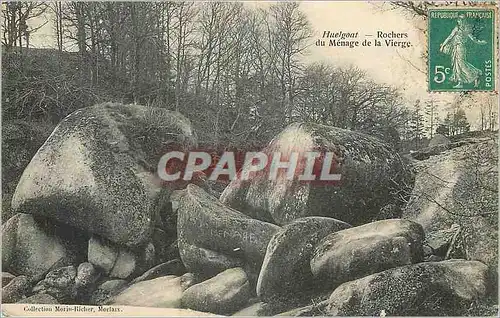 Ansichtskarte AK Huelgoat Rochers du Menage de la Vierge