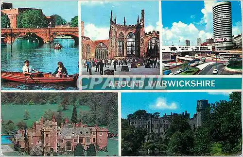 Cartes postales moderne Around Warwickshire