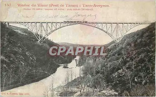 Ansichtskarte AK Viaduc du Viaur Pont de Tanus Tarn Aveyron