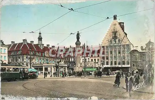 Moderne Karte Lille Le Grand Place