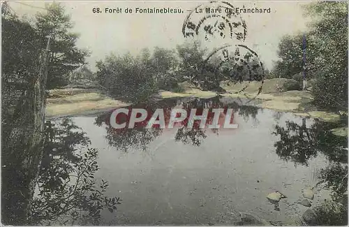 Cartes postales Foret de Fontainebleau Le Mare de Franchard