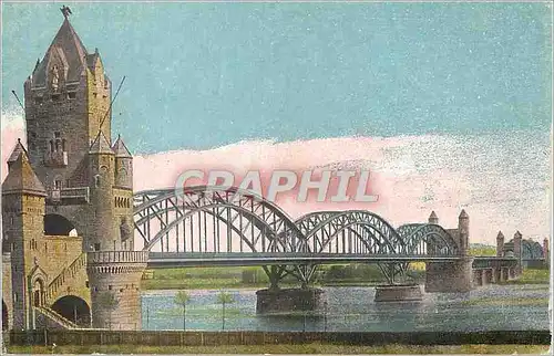 Cartes postales Mayence sur Rhin Pont du Nord
