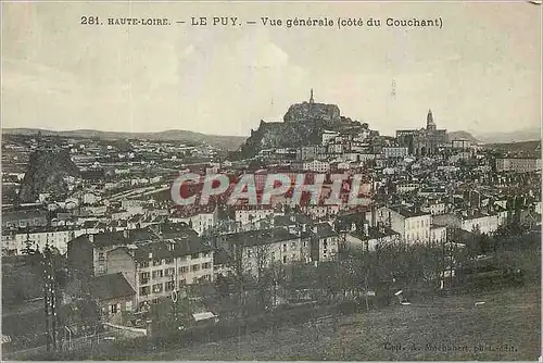 Ansichtskarte AK Haute Loire Le Puy Vue generale Cote du Couchant