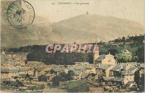 Cartes postales Chambery Vue generale