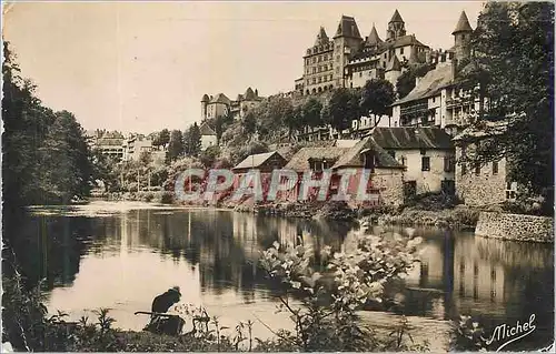 Cartes postales moderne La Correze Touristique par Michel Uzerche La Perle du Limousin Les bords de la Vezere