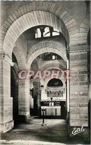 Moderne Karte L Eglise de Germigny des Pres L interieur de la Tour Lanterne et l Abside orientaleix s